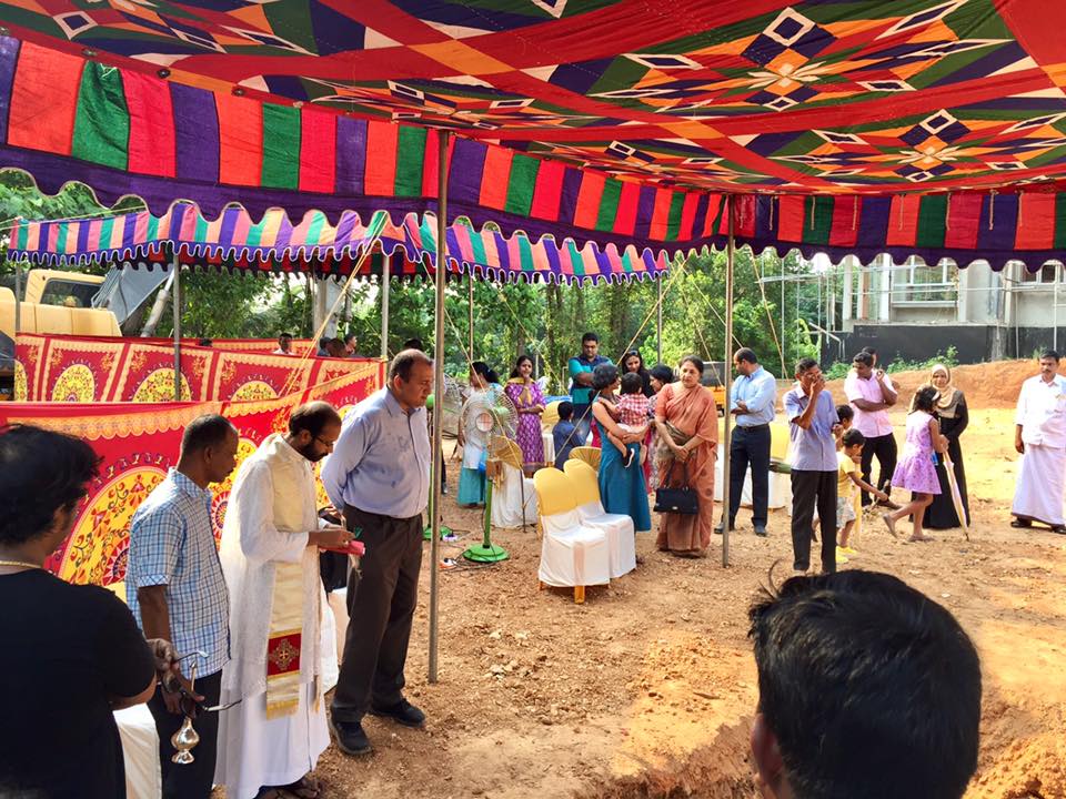 ClaySys Heights Apartments Stone Laying Ceremony