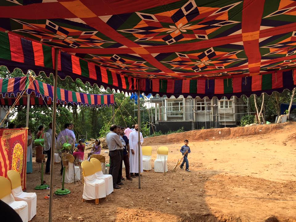 ClaySys Heights Apartments Stone Laying Ceremony