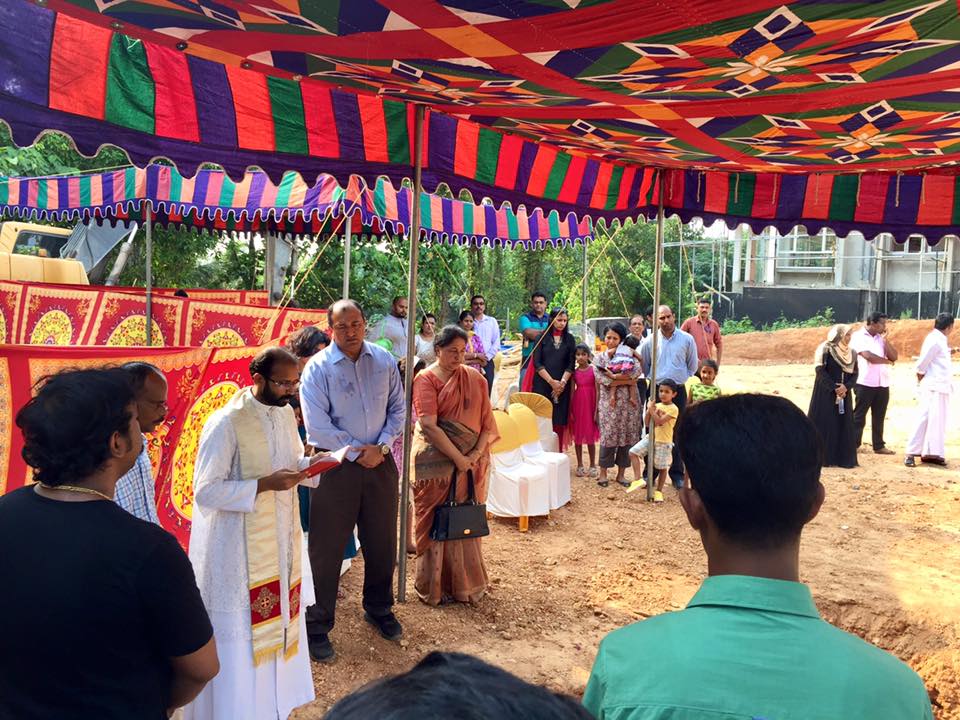 ClaySys Heights Apartments Stone Laying Ceremony