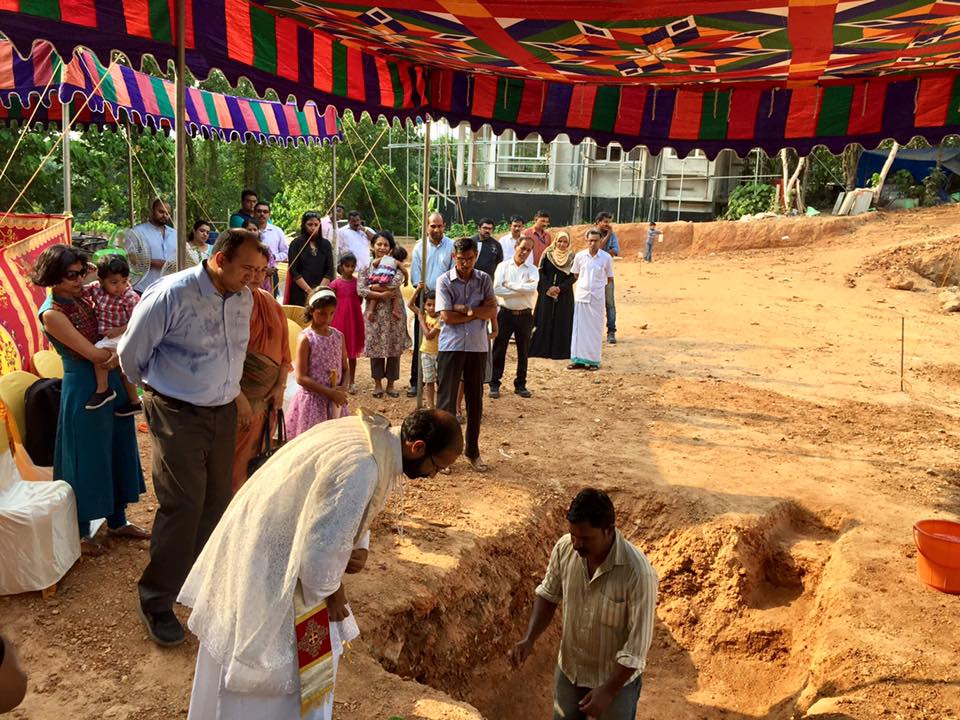 ClaySys Heights Apartments Stone Laying Ceremony