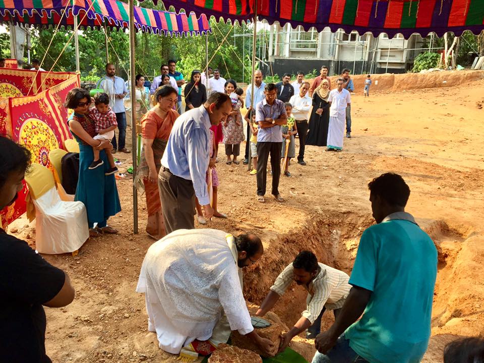 ClaySys Heights Apartments Stone Laying Ceremony