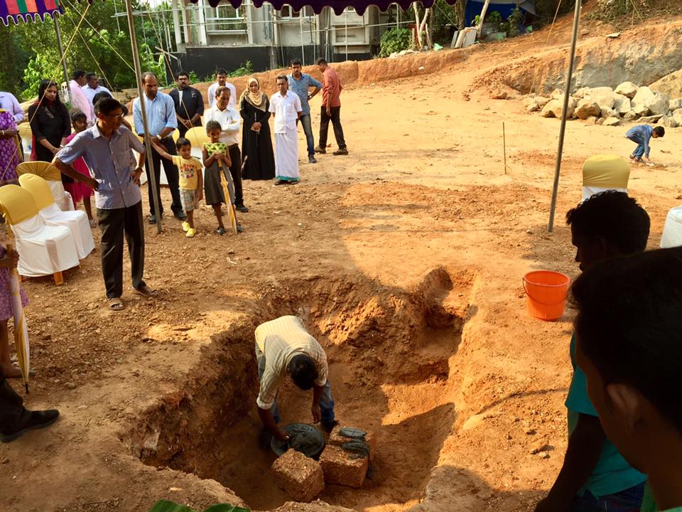 ClaySys Heights Apartments Stone Laying Ceremony