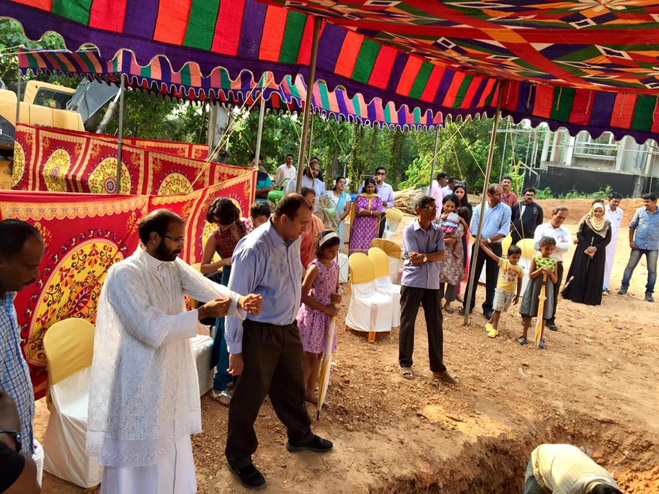 ClaySys Heights Apartments Stone Laying Ceremony